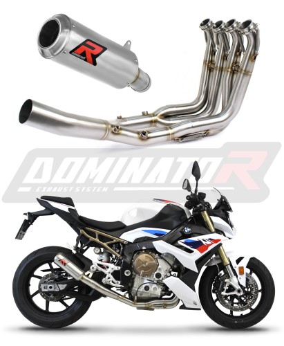 BMW S1000R 2021 -2022 Full  Exhaust System  Muffler Auspuff Sportauspuff Silencer Echappement Silencieux Scarico Scarichi Escape Collector Manifold Wydech Tłumik GP  DOMINATOR x