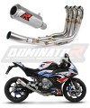 BMW M1000RR 2021 -2022 Full  Exhaust System  Muffler Auspuff Sportauspuff Silencer Echappement Silencieux Scarico Scarichi Escape Collector Manifold Wydech Tłumik  GP DOMINATOR 1 x