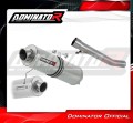 exhaust muffler DOMINATOR homologated road legal ROUND fits to Suzuki GSXF 750 1998  2006 3