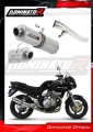 exhaust muffler DOMINATOR homologated road legal ROUND fits the motorcycle GSF 600 BANDIT 1995   1999 2