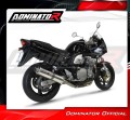 exhaust muffler DOMINATOR homologated road legal ROUND fits the motorcycle GSF 600 BANDIT 1995   1999 4