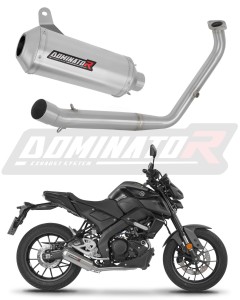 Yamaha MT 125 2021 - 2024 Komplett avgassystem Ljuddämpare OV G2 + dB killer