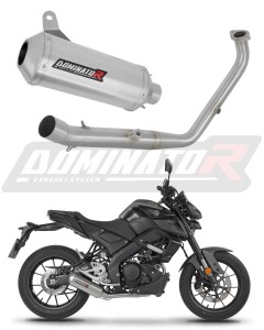 Yamaha MT 125 2024 - 2026 (Euro 5+) Komplett avgassystem Ljuddämpare OV G2 + dB killer
