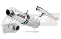 exhaust muffler DOMINATOR homologated road legal ROUND fits the motorcycle GSX 1200 INAZUMA 1999   2000