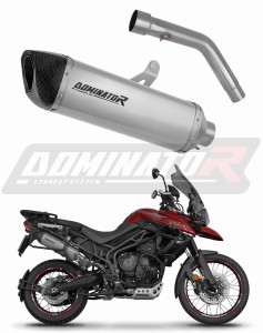 Triumph Tiger 800 XCA 2018 - 2020 Avgas Ljuddämpare Titan HP6 + dB killer