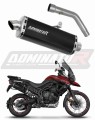 exhaust muffler DOMINATOR P7 BLACK fits to Triumph Tiger 800 XCA 2018  2020