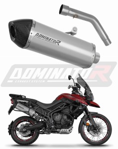 Triumph Tiger 800 XCA 2018 - 2020 Avgas Ljuddämpare Titan HP7 + dB killer