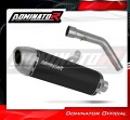 exhaust muffler DOMINATOR S6 BLACK fits to Triumph Tiger 800 XCA 2018  2020 3