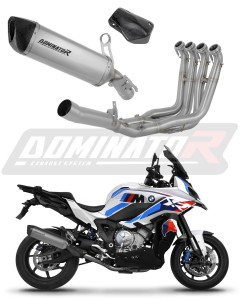BMW S1000XR 2020 - 2026 Komplett avgassystem Ljuddämpare Titan HP6 + dB killer