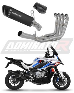 BMW S1000XR 2020 - 2026 Komplett avgassystem Ljuddämpare HP6 BLACK + dB killer
