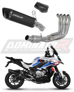 BMW S1000XR 2020 - 2026 Komplett avgassystem Ljuddämpare HP6 BLACK EX + dB killer