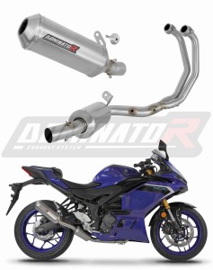 Yamaha YZF-R3 2025 - 2026 Komplett avgassystem Ljuddämpare OV G2 EX + dB killer