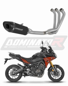 Yamaha MT 09 Tracer 900 / GT 2015 - 2020 Komplett avgassystem Ljuddämpare HP8 SVART + dB killer
