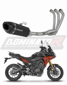 Yamaha MT 09 Tracer 900 / GT 2015 - 2020 Komplett avgassystem Ljuddämpare HP5 SVART + dB killer
