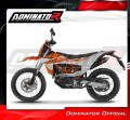 complete exhaust system with muffler DOMINATOR Full System GPF BLACK fits the motorcycle KTM 690 Enduro R 2026  5