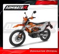 complete exhaust system with muffler DOMINATOR Full System GPF BLACK fits the motorcycle KTM 690 Enduro R 2026  6