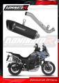exhaust muffler DOMINATOR HP6 BLACK fits to Zontes 703F 2025  2026 2