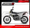 complete exhaust system with muffler DOMINATOR Full System S6 BLACK fits the motorcycle Husqvarna 701 Supermoto SM 2026  6