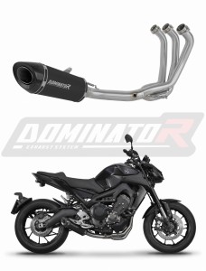 Yamaha MT-09 2013 - 2016 Komplett avgassystem LjuddämpareHP8 SVART + dB killer