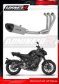 complete exhaust system with muffler DOMINATOR Full System titanium HP8 fits the motorcycle Yamaha MT 09 2017   2020 5