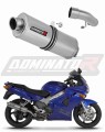 exhaust muffler DOMINATOR oval fits the motorcycle Honda VFR 800 Fi 1998   2001