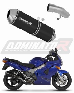Honda VFR 800 Fi 1998 - 2001 Avgas Ljuddämpare OVR SVART + dB killer