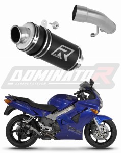 Honda VFR 800 Fi 1998 - 2001 Avgas Ljuddämpare GP1 SVART + dB killer