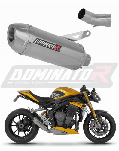 wydech tłumik DOMINATOR S3 pasujący do motocykla Triumph Speed Triple 1200 RS / RR 2021 - 2024