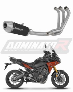 Yamaha MT 09 Tracer 900 / GT 2015 - 2020 Komplett avgassystem Ljuddämpare S3 BLACK + dB killer