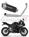 kompletny układ wydechowy z tłumikiem DOMINATOR Full System S3 CZARNY pasujący do motocykla Yamaha YZF R125 2021 - 2024