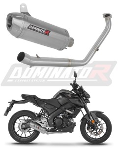 Yamaha MT 125 2021 - 2024 Komplett avgassystem Ljuddämpare S3 + dB killer