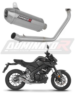 Yamaha MT 125 2020 Komplett avgassystem Ljuddämpare S3 + dB killer