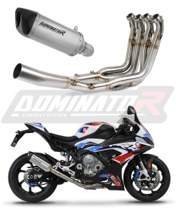 BMW M1000RR 2020 - 2024 Komplett avgassystem Ljuddämpare Titan HP6 + dB killer