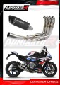 BMW M1000RR 2020 -2024 Full  Exhaust System  Muffler Auspuff Sportauspuff Silencer Echappement Silencieux Scarico Scarichi Escape Collector Manifold Wydech Tłumik  HP6 BLACK DOMINATOR