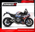 BMW M1000RR 2020 -2024 Full  Exhaust System  Muffler Auspuff Sportauspuff Silencer Echappement Silencieux Scarico Scarichi Escape Collector Manifold Wydech Tłumik  HP6 BLACK DOMINATOR 3
