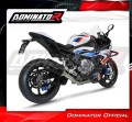 complete exhaust system with muffler DOMINATOR Full System HP6 BLACK fits to BMW S1000RR 2019  2026 4