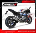 complete exhaust system with muffler DOMINATOR Full System titanium HP6 fits to BMW S1000RR 2019  2026 4