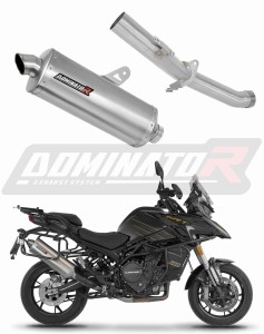 QJMOTOR SRT 900 S / SX 2025 - 2026 Avgas Ljuddämpare P7 + dB killer