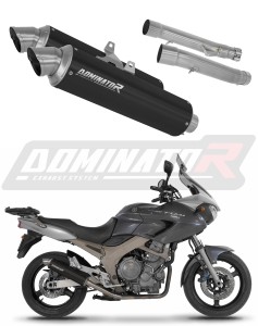 Yamaha TDM 900 2002 - 2013 Avgas Ljuddämpare GPF SVART + dB killer