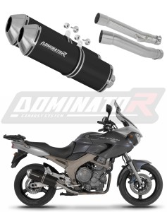 Yamaha TDM 900 2002 - 2013 Avgas Ljuddämpare OVR SVART + dB killer