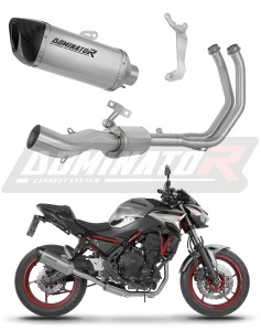 Kawasaki Ninja 650 2023 - 2026 Full Exhaust System Collector Silencer Titanium HP6 + dB killer