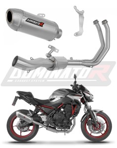 Kawasaki Ninja 650 2023 - 2026 Komplett avgassystem Ljuddämpare S6 + dB killer