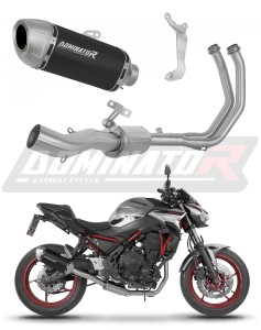 Kawasaki Ninja 650 2023 - 2026 Full Exhaust System Collector Silencer S6 BLACK + dB killer