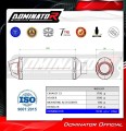 kompletny układ wydechowy z tłumikiem DOMINATOR Full System S3 CZARNY pasujący do motocykla Kawasaki Z650 2023 - 2026 7