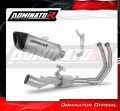 complete exhaust system with muffler DOMINATOR Full System titanium HP6 fits to Kawasaki Z650 2023  2026 3