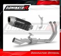 complete exhaust system with muffler DOMINATOR Full System S6 BLACK fits to Kawasaki Ninja 650 2023  2026 3