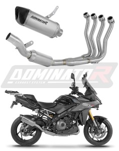 Suzuki GSX-S 1000 GX 2024 Komplett avgassystem Ljuddämpare Titan HP6 EX + dB killer