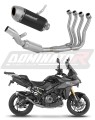 complete exhaust system with muffler DOMINATOR Full System S6 BLACK EX fits to Suzuki GSXS 1000 GX 2024