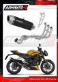 kompletny układ wydechowy z tłumikiem DOMINATOR Full System S6 CZARNY pasujący do motocykla Triumph Street Triple 765 RS 2024 - 2025 6