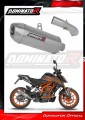 exhaust muffler DOMINATOR S3 fits to KTM 125 Duke 2021  2023 2